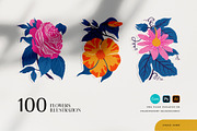 Floral - Poster Builder, a Texture Illustration by KetteCreate (Thumbnail 9 of 17)