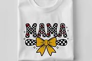 MAMA T Shirt Design, Retro Softball, a Sport Illustration by Unique Design Team (Thumbnail 2 of 7)