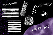 Golden Pineapple, a Texture Graphic by Maria Zebroff (Thumbnail 4 of 4)