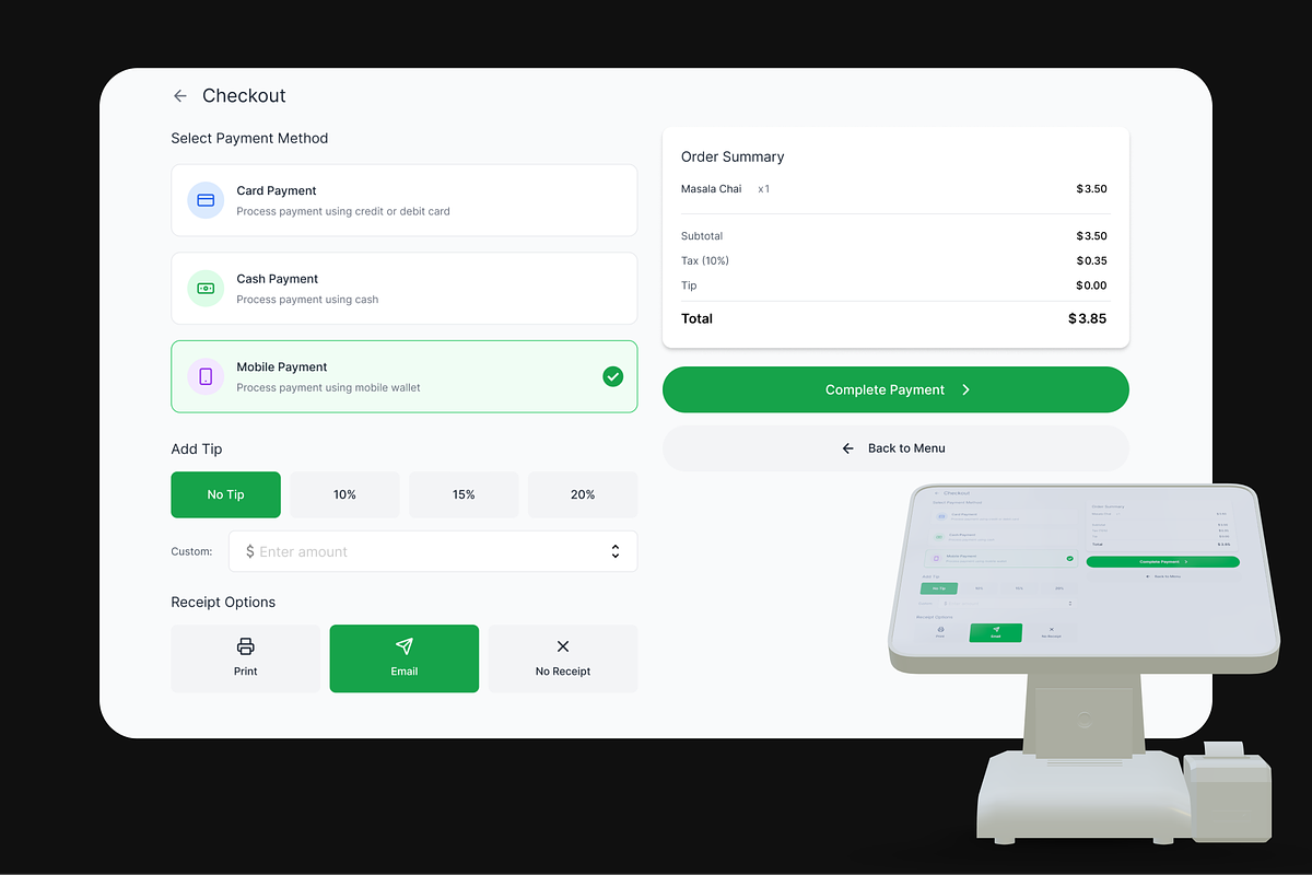 POS - Point of Sale App Figma, an UI Kit Template by BeadyLab (Photo 4 of 5)