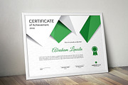 Certificate Word | PSD | AI, a Stationery Template by Curve Design (Thumbnail 4 of 4)