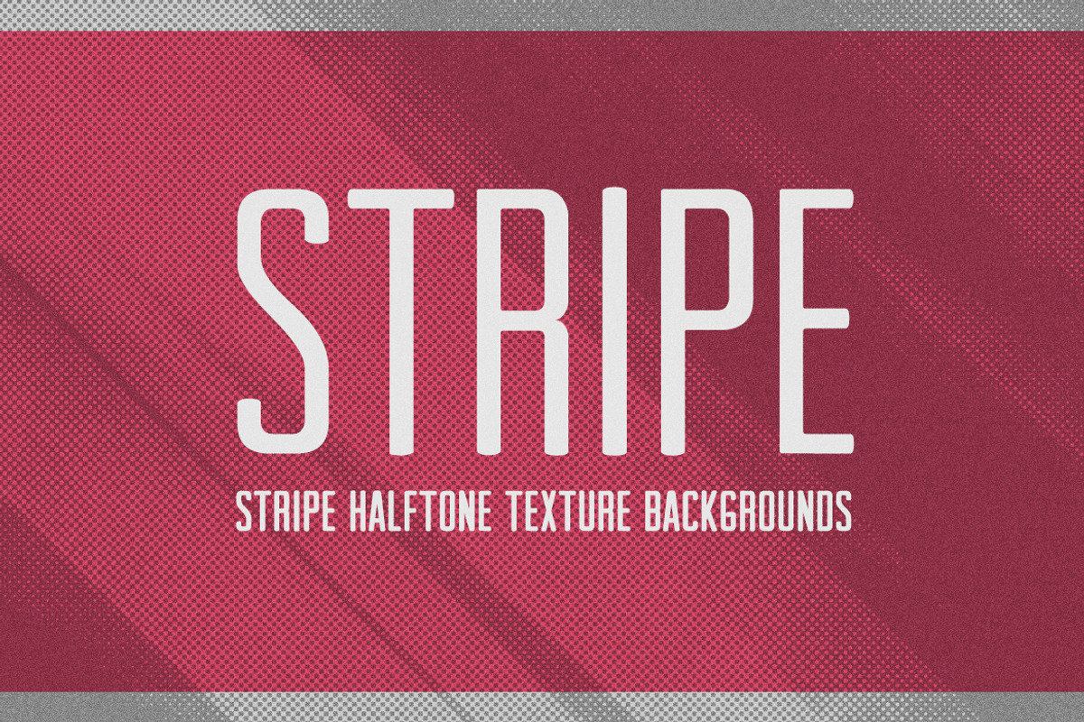 Stripe Halftone Texture Backgrounds, a Texture Graphic by BIBIART (Photo 1 of 4)