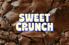 Sweet Crunch - Playful Display Font