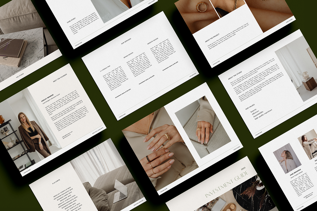 Olivia | Services Guide CANVA, a Presentation Template by Luna Soul Design (Photo 3 of 6)