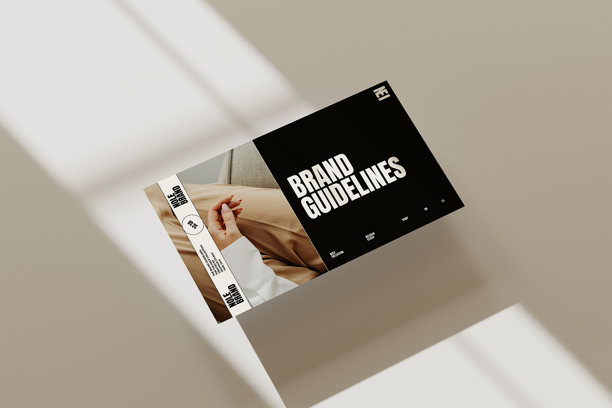 NOLE / Brand Guidelines, a Presentation Template by Wildnun Studio (Photo 11 of 16)