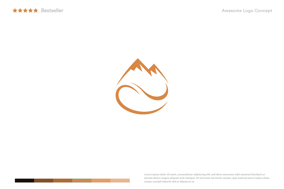 Coffee Logo Template, a Branding & Logo Template by Artyway Logo (Photo 1 of 4)