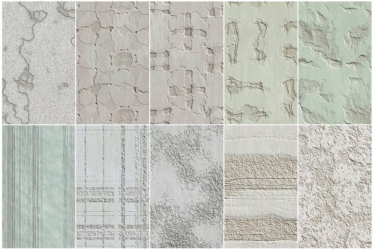 30 Seamless Stone HD Textures Bundle preview 2