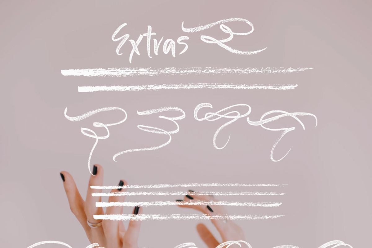 Bakery Paradise Handwritten Font preview 5