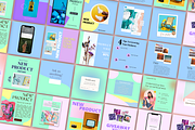 Instagram Template Pastel Theme, a Social Media Template by Daily Creative (Thumbnail 5 of 7)