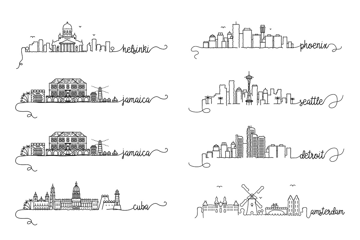 140 - Signature Skylines, an Outline Icon by Kursat Unsal (Photo 9 of 20)