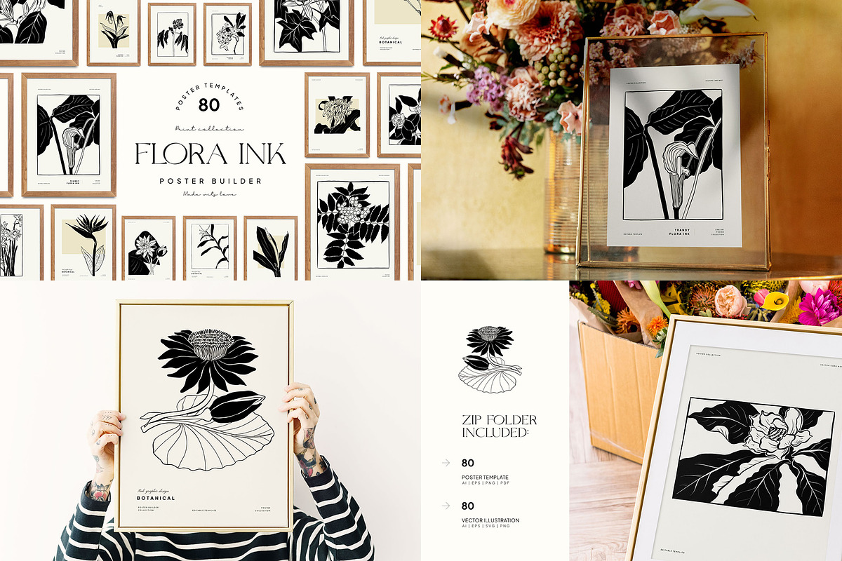 Mega Poster Bundle | 52 in 1, an Object Graphic by KetteCreate (Photo 32 of 53)
