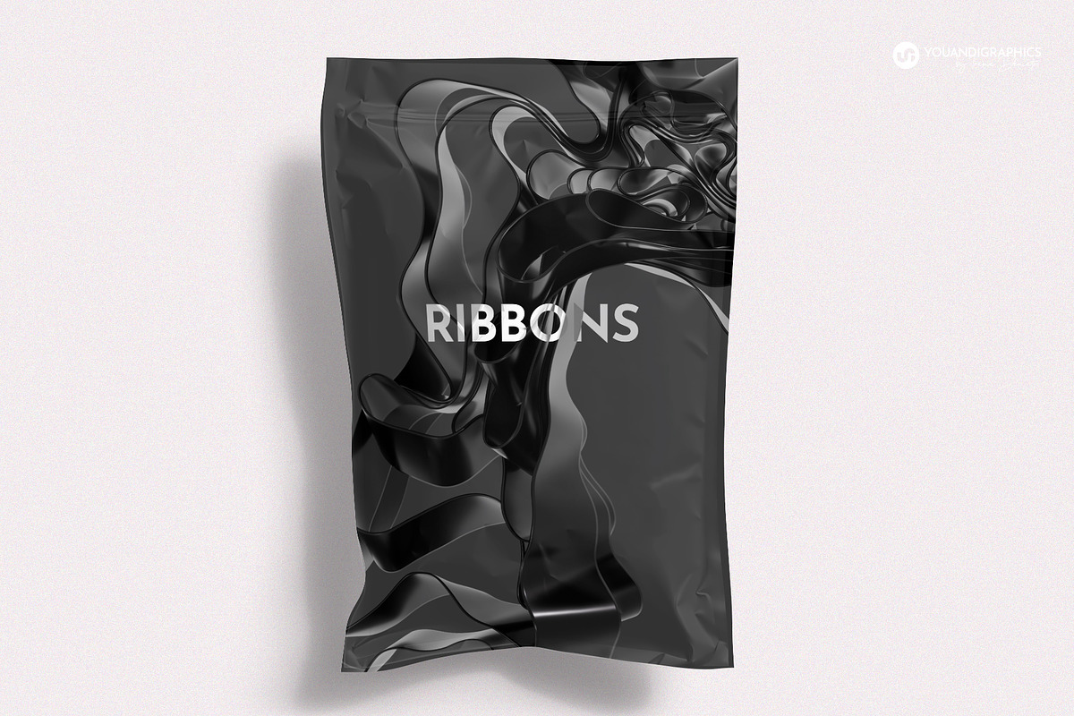 Ribbons Abstract 3D Elements, a Graphic by Youandigraphics (Photo 7 of 14)