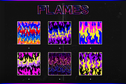 Flames seamless patterns pack, a Pattern Graphic by Gudiny (Thumbnail 11 of 11)