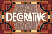 Robinco - Ligature Art Deco Font, a Sans Serif Font by Asenbayu (Thumbnail 3 of 15)