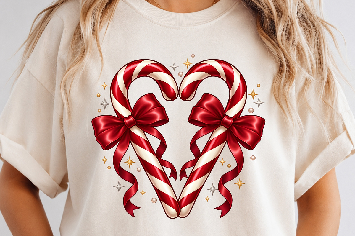 Holiday Christmas Candy Cane PNG, an Object Graphic by Zahyl Studio (Photo 2 of 7)