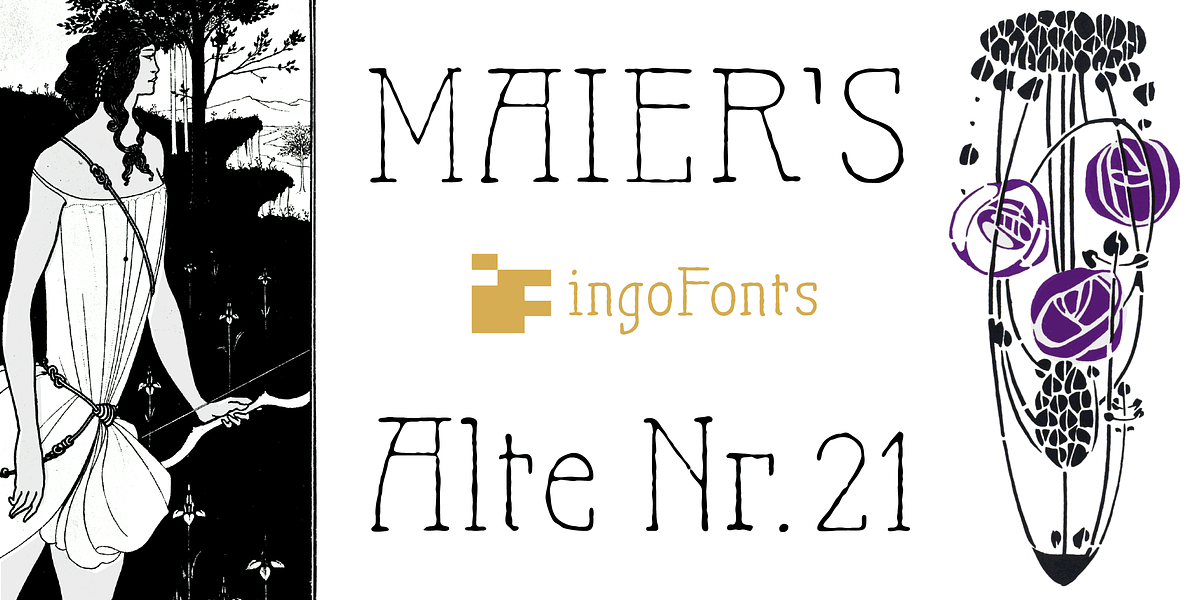 Maier's Nr. 21 Pro, a Handwritten Font by ingoFonts (Photo 1 of 10)
