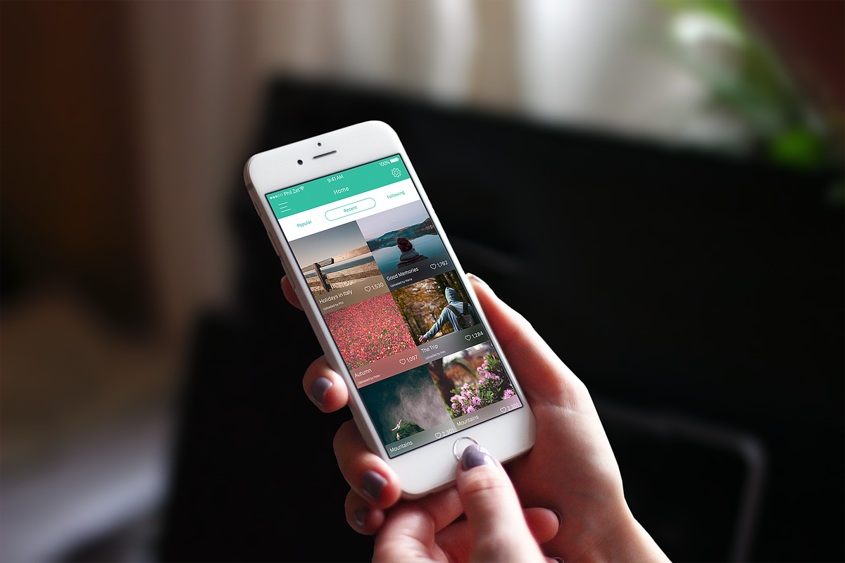 iOS 10 App Template (Sketch 3), an UI Kit Template by Phil Zet (Photo 7 of 8)