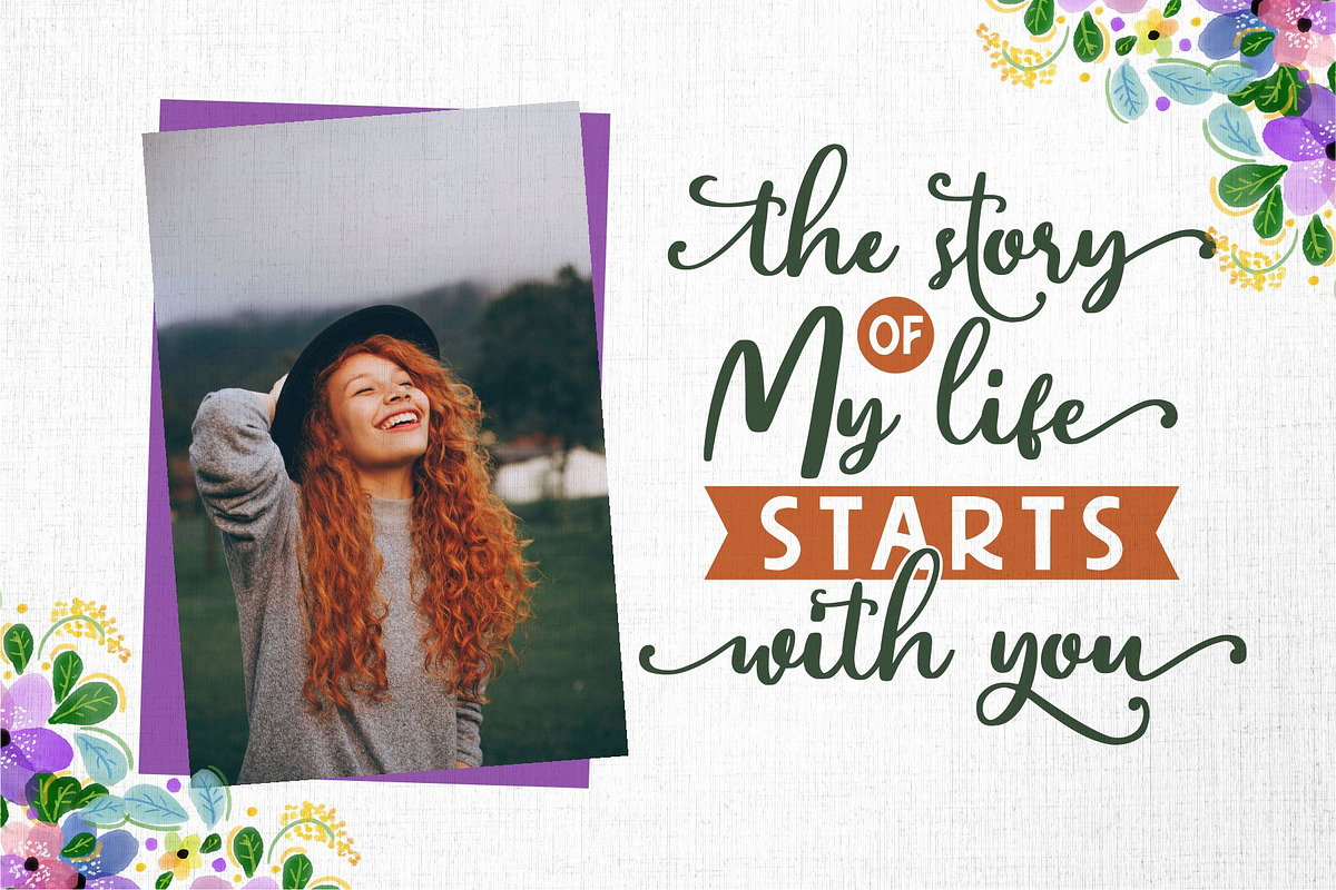 My Homely - Handlettering Font preview 3