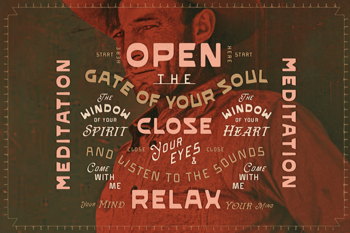 Desert Garden Font Collection, a Sans Serif Font by Opus Nigrum (Photo 3 of 18)