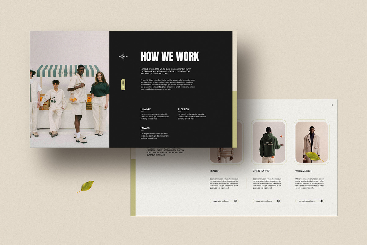Raven | Social Media Press Kit, a Presentation Template by ...