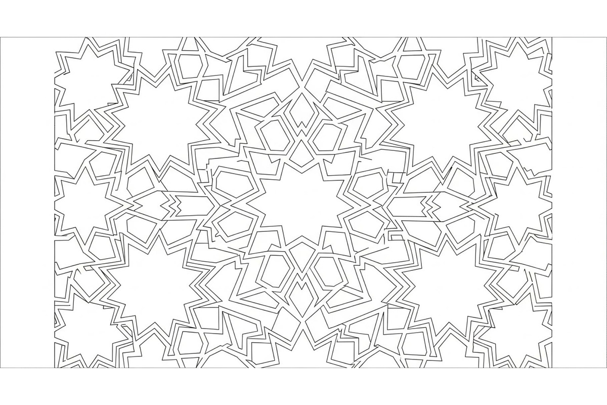 Islamic Mandala Geometric Bundle, an Illustration by Gaye Art (Photo 2 of 51)
