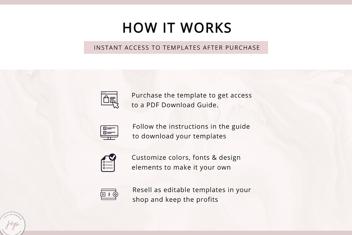 Notion PLR Template Life Planner, a Templates & Theme by Julia On Purpose (Photo 9 of 10)