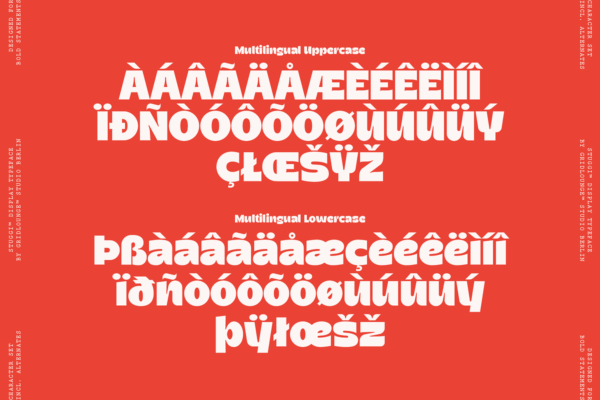 Stuggi – Modern Display Font, a Sans Serif Font by Gridlounge (Photo 13 of 17)