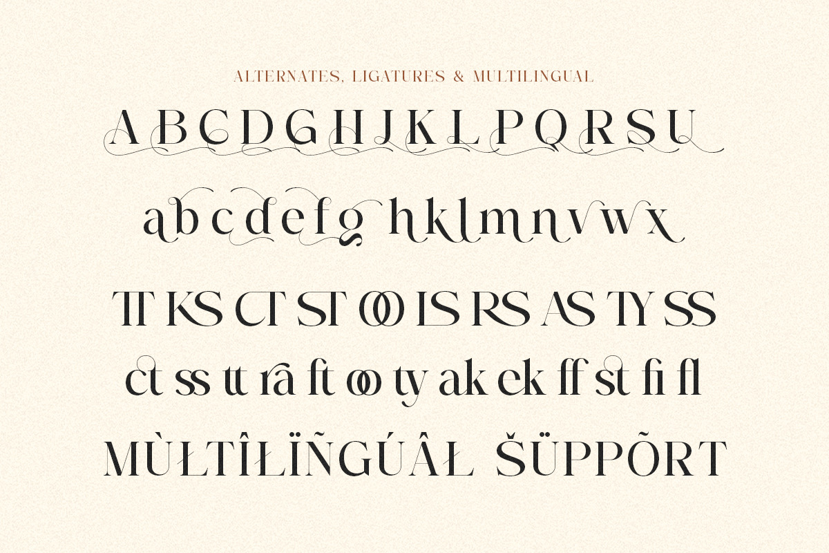 Elegant Luxury Serif - Softglam, a Serif Font by Shakira Studio (Photo 9 of 10)