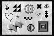 Experimental Shape Pack VOL 1, an Object Graphic by Inviline.co (Thumbnail 6 of 7)