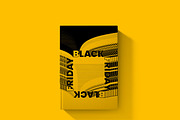 Black Friday Typography Poster Set, a Poster Template by NJ Himel (Thumbnail 84 of 111)