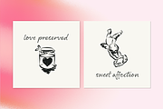 Chubby Cupid Vector Bundle, a Decorative Illustration by Little Gremlin (Thumbnail 6 of 8)