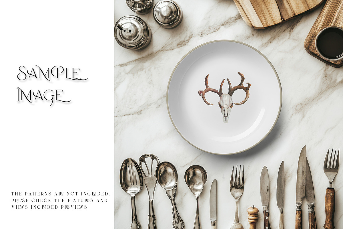 Plate Mockups PNG & PSD, a Product Mockup by mock-ups (Photo 8 of 16)