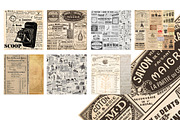 Vintage Newspapers Digital Texture, a Pattern Graphic by CatgoDigital (Thumbnail 3 of 3)