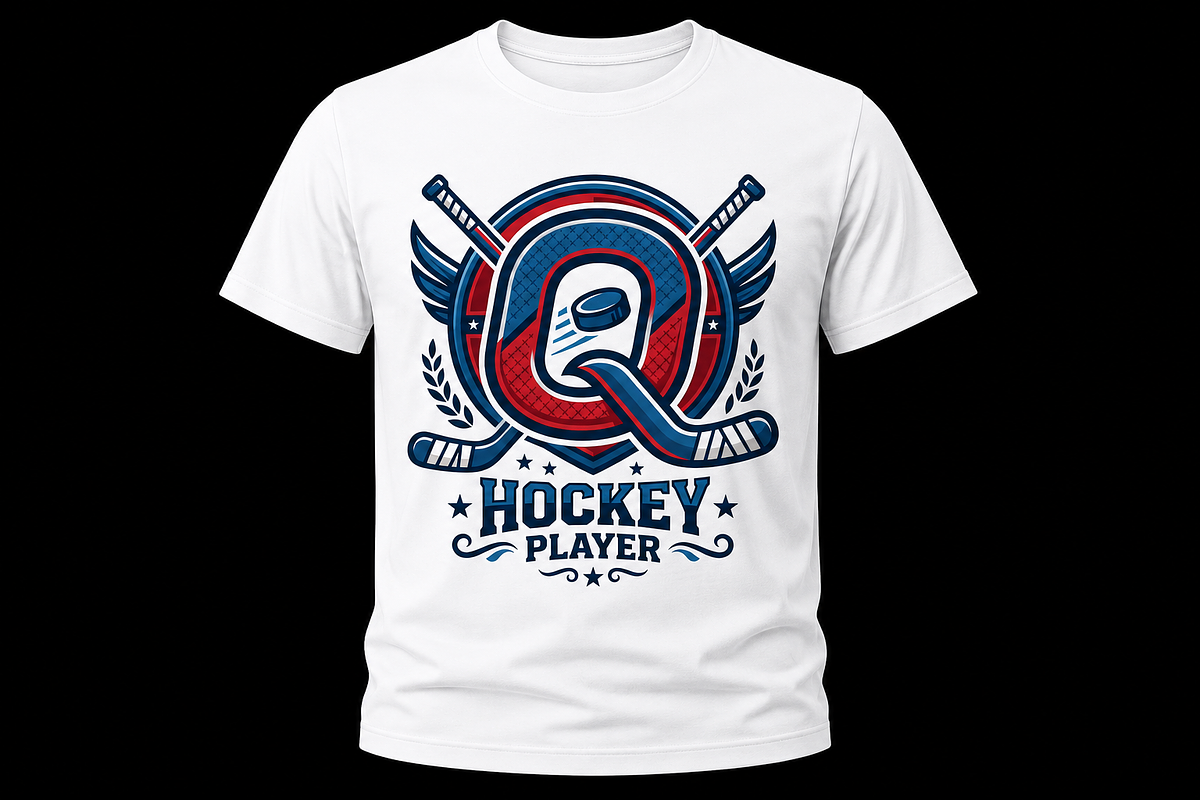 Hockey Player Vintage Sports, an Object Graphic by Artivon (Photo 2 of 3)