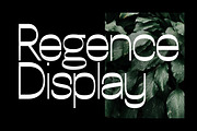 Regence Display typefaces + webfonts, a Font by Webhance Studio (Thumbnail 1 of 6)