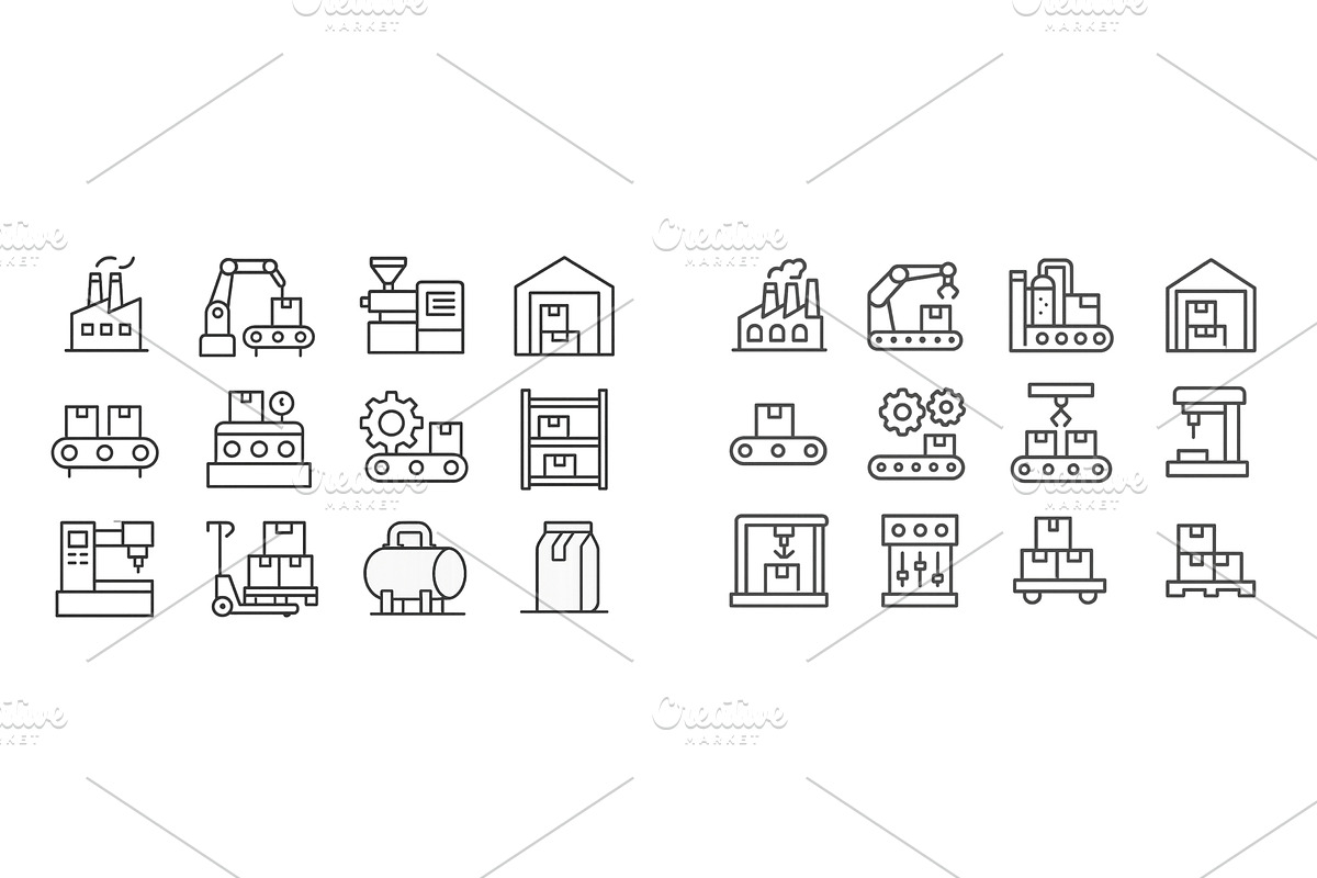 Icons representing various, an Illustration by ZinetroN