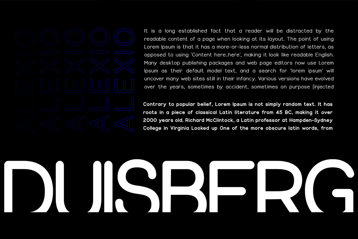 Alexio Ace Display Typeface, a Sans Serif Font by Foxtype (Photo 8 of 11)