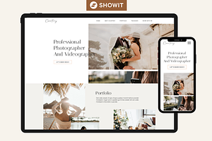 Showit Website Template - Courtney