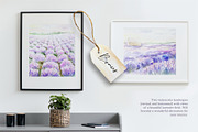 Lavender. Watercolor clip art., a Decorative Illustration by Farida Bik (Thumbnail 14 of 14)