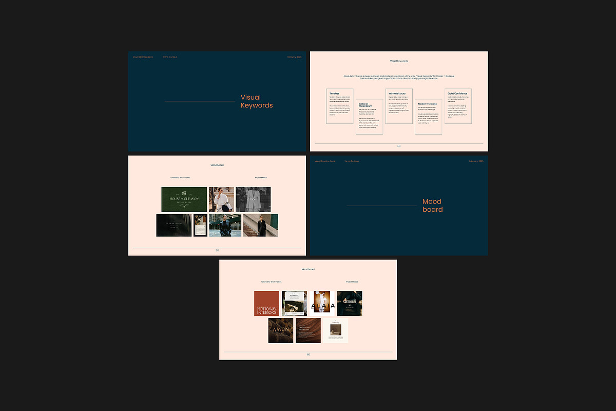 Visual Direction Deck 24s Templates, a Presentation Template by Tama_Co ...