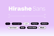 Hirashe - Modern Variable Fonts, a Sans Serif Font by Namara Creative Studio (Thumbnail 7 of 11)