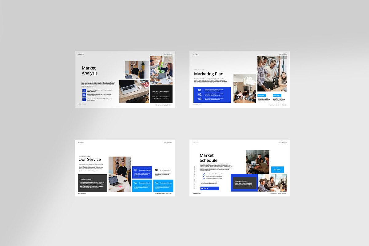 Business Presentation Template, a Presentation Template by Spesifikstd (Photo 5 of 11)