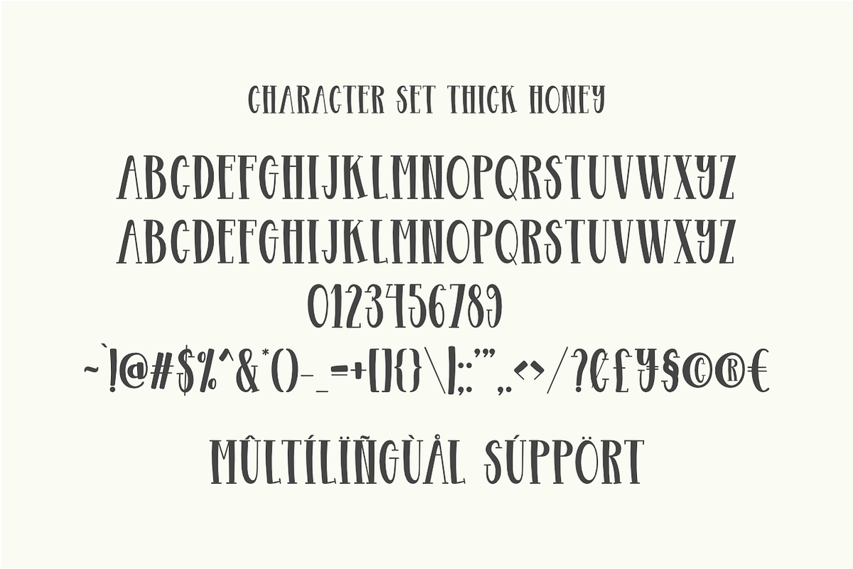 Thick Honey - Quirky Handwritten, a Handwritten Font by SaktiAvellin (Photo 8 of 9)