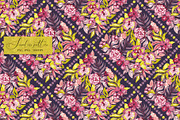 Rich Watercolor Floral Pattern, a Pattern Graphic by SirenaArt (Thumbnail 7 of 17)