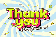 Thank You Text Effect, a Marketing Template by Andrew Skoch Design (Thumbnail 1 of 6)
