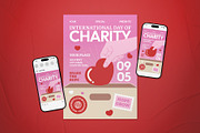 International Day Of Charity Flyer, a Flyer Template by The Good Store (Thumbnail 1 of 2)