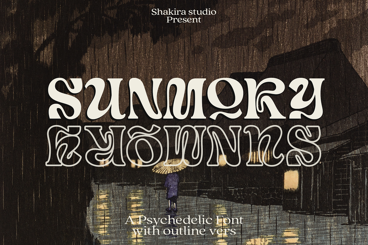 Sunmory - Serif Font, a Serif Font by Shakira Studio (Photo 1 of 13)