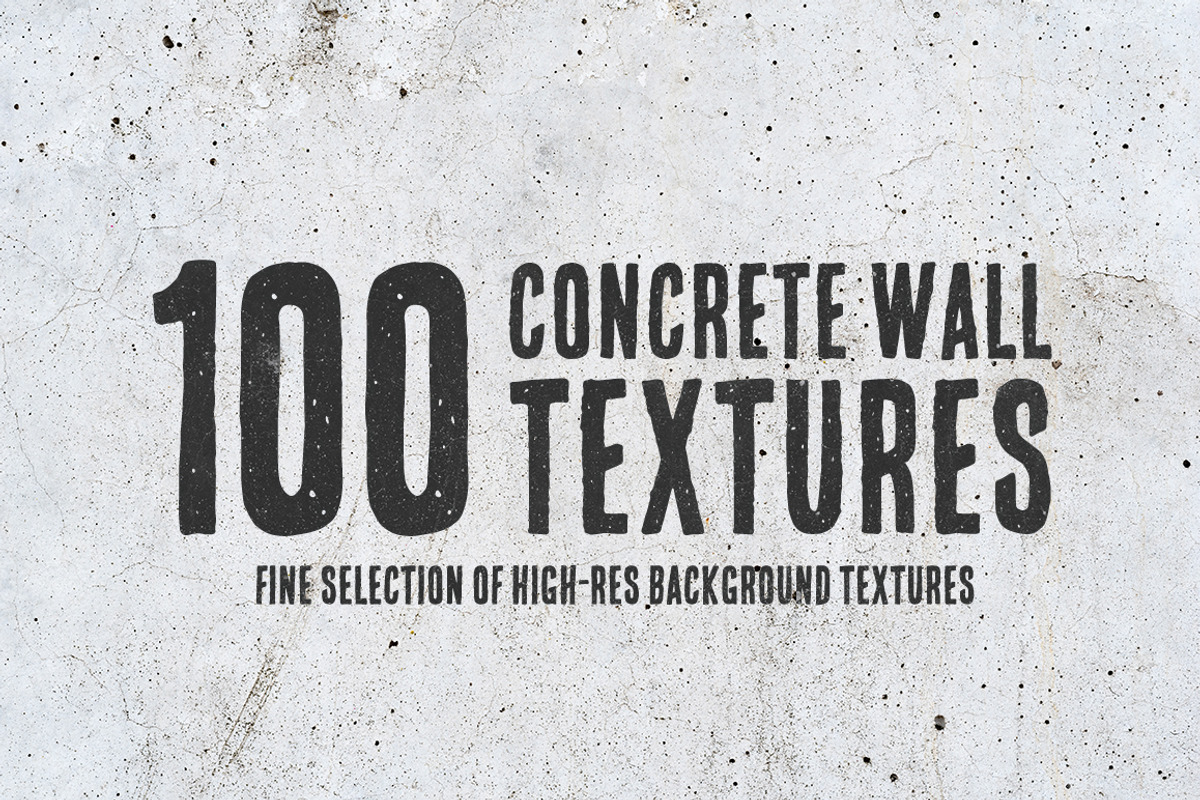 100 Concrete Wall Textures Bundle, a Texture Graphic by 77 Productions (Photo 1 of 6)