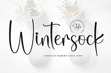 Wintersock | Script Font