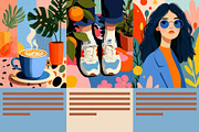 Playful Modernist Illustrations, a Decorative Illustration by Artimind Studio (Thumbnail 6 of 9)
